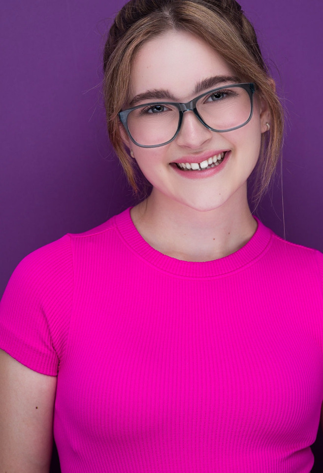 young actress headshots NYC • actor resume for TV and film • female voiceover talent New York